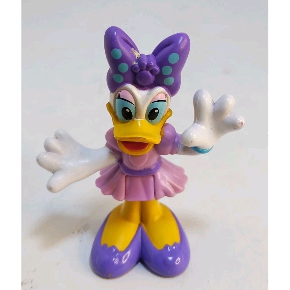 Disney Daisy Duck 3" Figure Cake Topper Purple‎